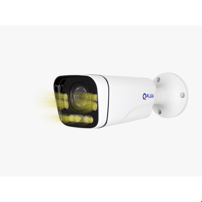 دوربین 5 مگاپیکسل وارم لایت QPLUS IP POE 